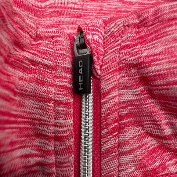 NWT HEAD Women's Dri-Motion IceCap Pink Athletic 1/4 Zip Pullover Top Size Small - Picture 6 of 12